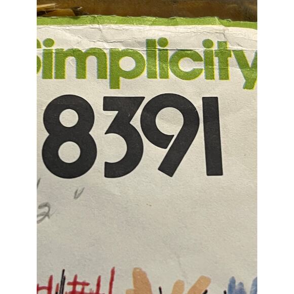 Simplicity 8391 Sewing pattern Culottes 1970s size 14 - Picture 3 of 6